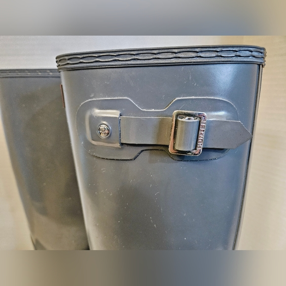 Hunter Womens Original Tall Gloss Rainboots - Picture 8 of 13